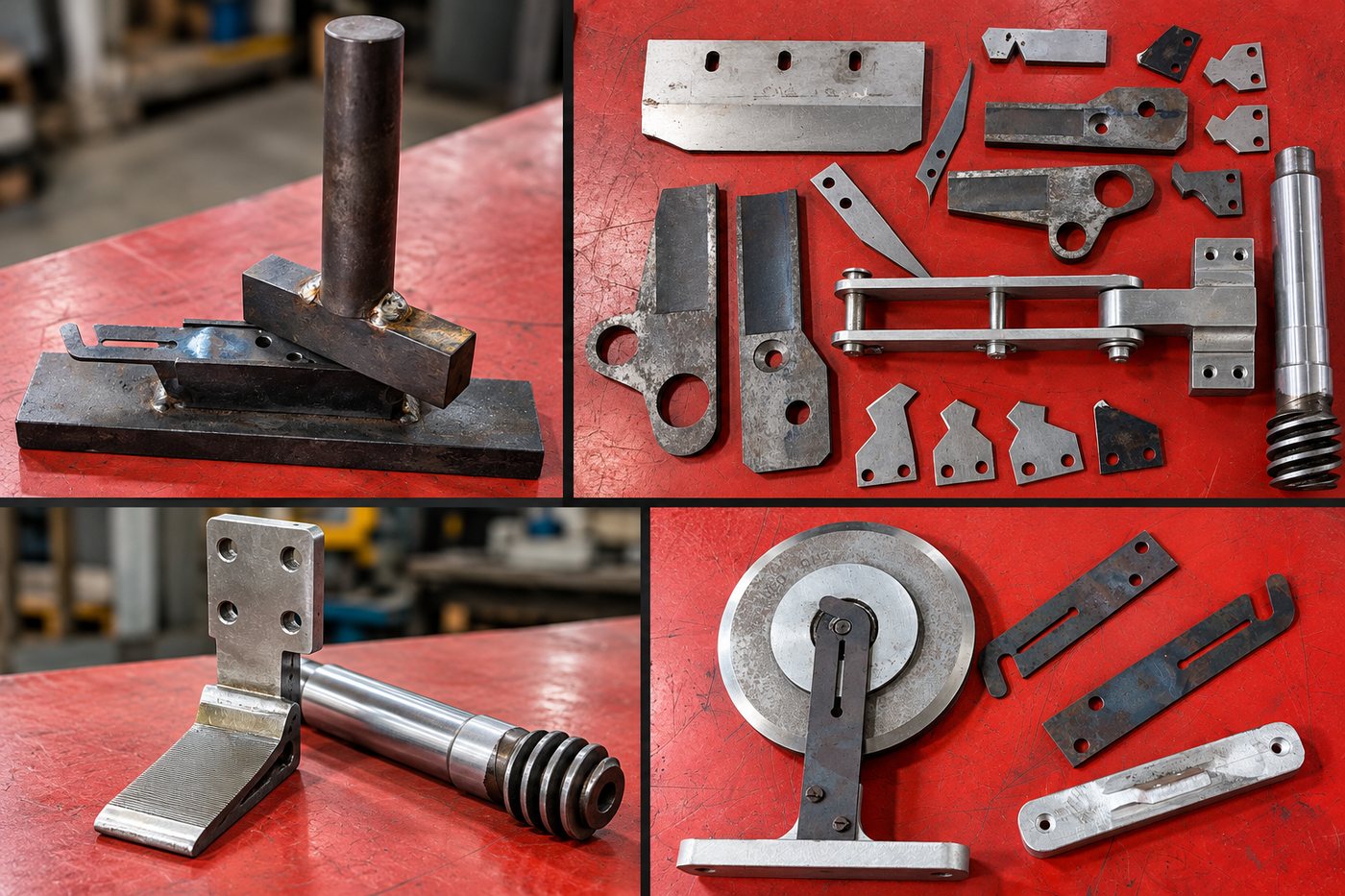 Customer-specific precision components manufactured by Radiant Machine Tools